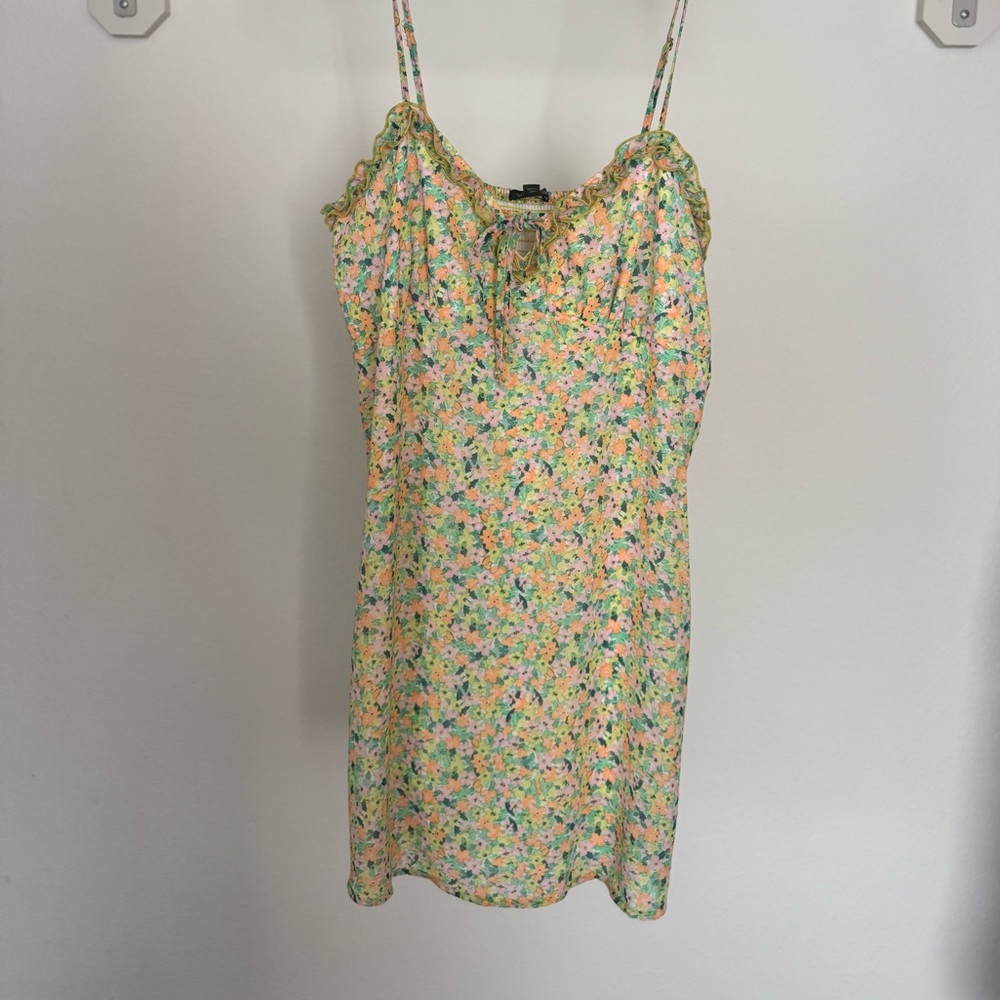 Wild Fable Floral Mini Dress – Size L – NWT